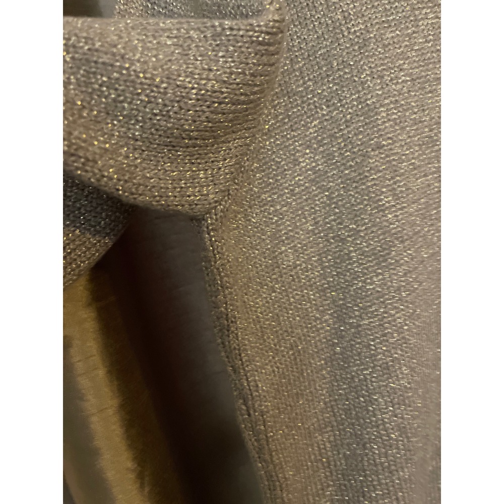 Lulu B women gold metallic sweater S/M - Picture 6 of 9